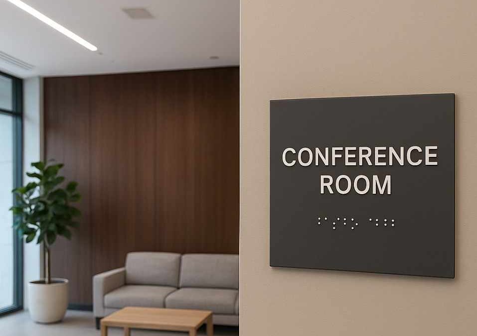 How to Check if Your Office Lobby Signage is ADA Compliant?