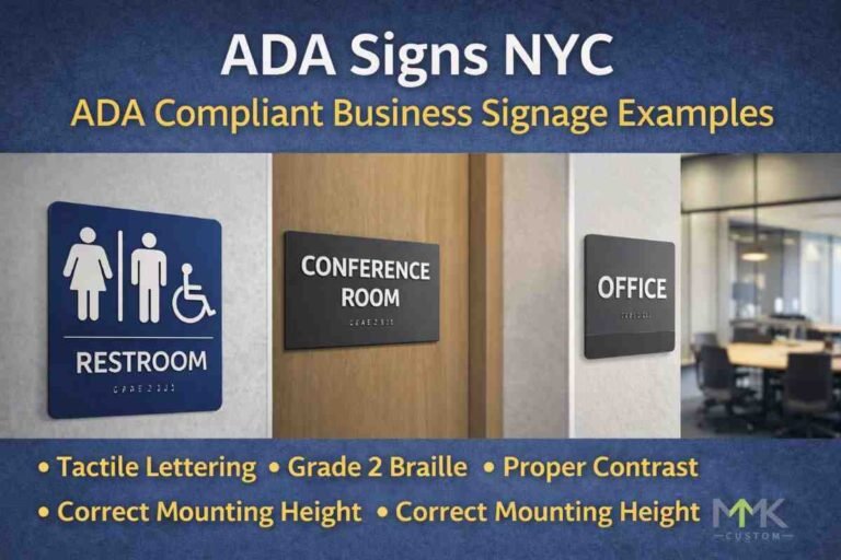 NYC ADA Signage Requirements Explained (With Examples)