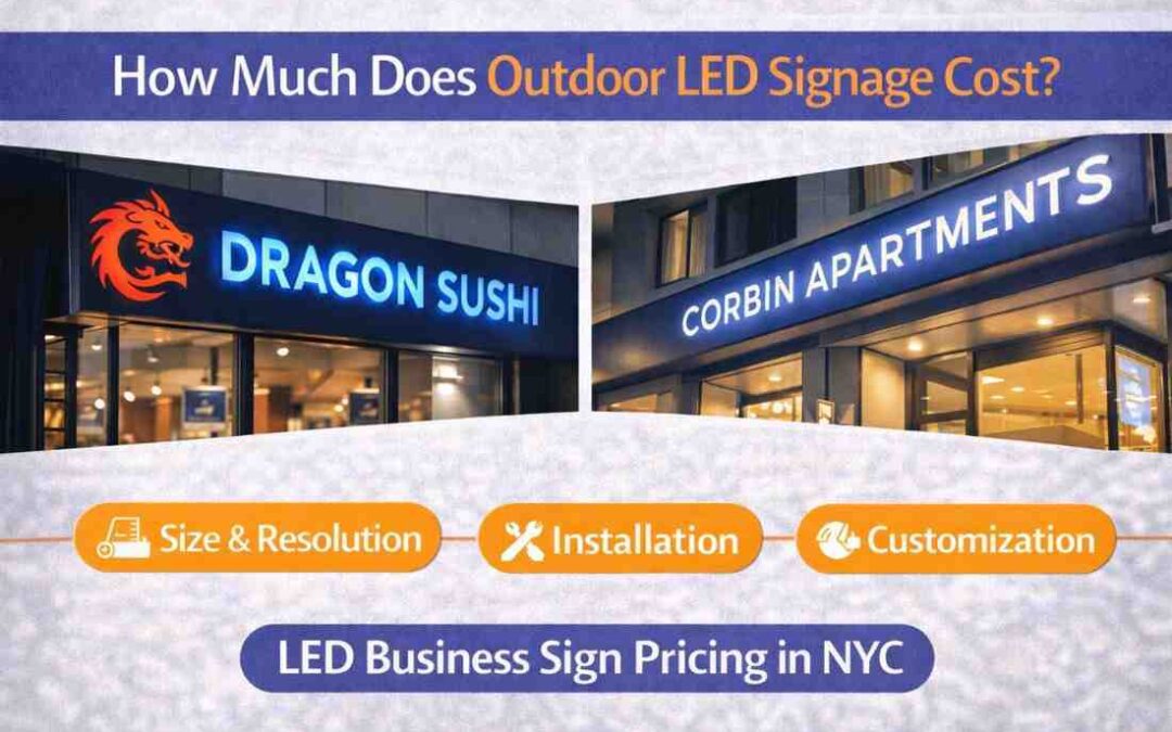 How Much Does Outdoor LED Signage Cost?