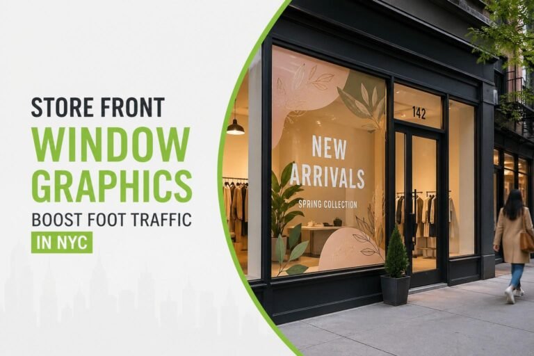 Storefront Window Graphics: Boost Foot Traffic in NYC