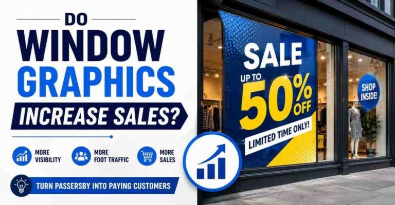Do Window Graphics Increase Sales?