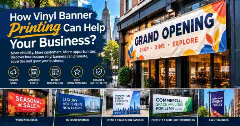 How Vinyl Banner Printing Can Help Your Business?